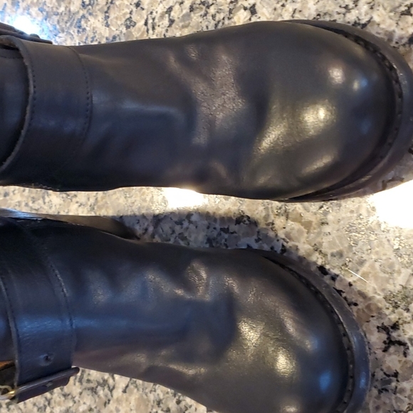 Fiorentini +Baker Black Leather Boots size 39 - Picture 2 of 11